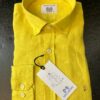 Hemd Anteo gelb 100% Leinen