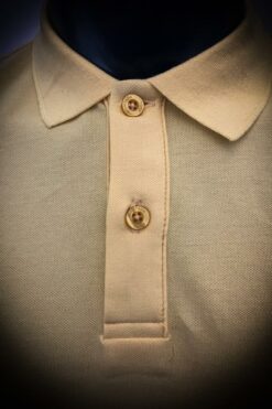 Alternative view of Poloshirt Atlas Gelb