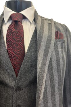 Alternative view of Anzug 3tlg Luka grau