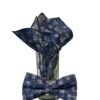 Fliege-Set Annio blau