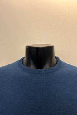 Alternative view of Rundkragen Pullover Jorge blau