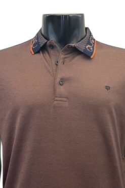 Alternative view of Poloshirt Tomaso braun