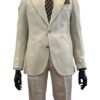 Anzug Alejo Leinen beige