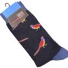 Socken Alerio rot-blau
