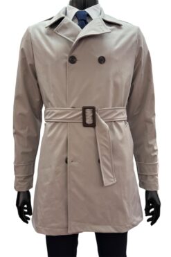 Trenchcoat Gustio grau