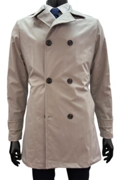 Alternative view of Trenchcoat Gustio grau