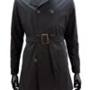 Trenchcoat Gustio schwarz