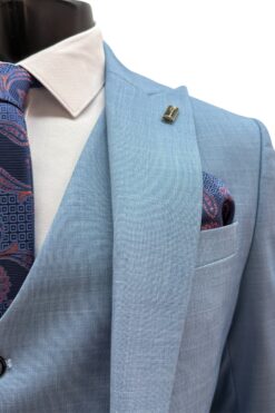 Alternative view of Anzug 3tlg Armoni hellblau