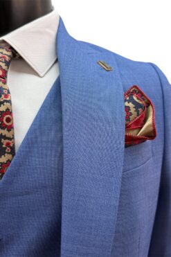 Alternative view of Anzug 3tlg Armoni mittelblau