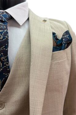 Alternative view of Anzug 3tlg Armoni Beige