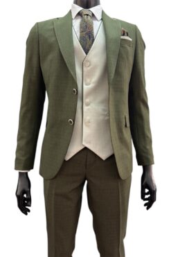 Anzug Armoni dunkelgrün 3tlg