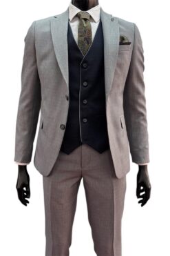 Anzug Armoni hellgrau 3tlg