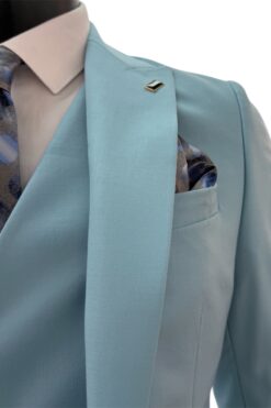 Alternative view of Anzug Armoni türkis 3tlg