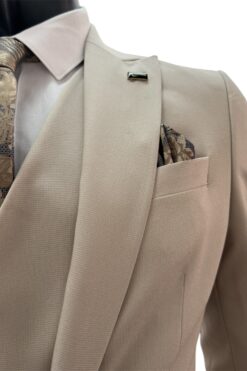 Alternative view of Anzug Armonio beige 3tlg