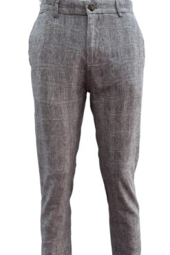 Hose Giovanni dunkelblau - weiß