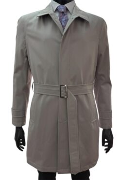 Trenchcoat Wenitto hellgrau