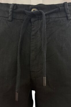 Alternative view of Hose Beneo Leinen schwarz