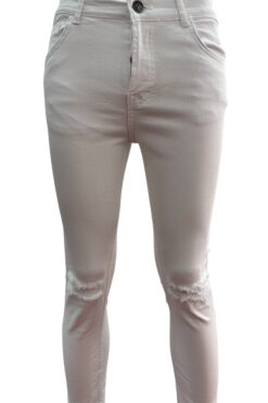 Jeans Alberto weiß